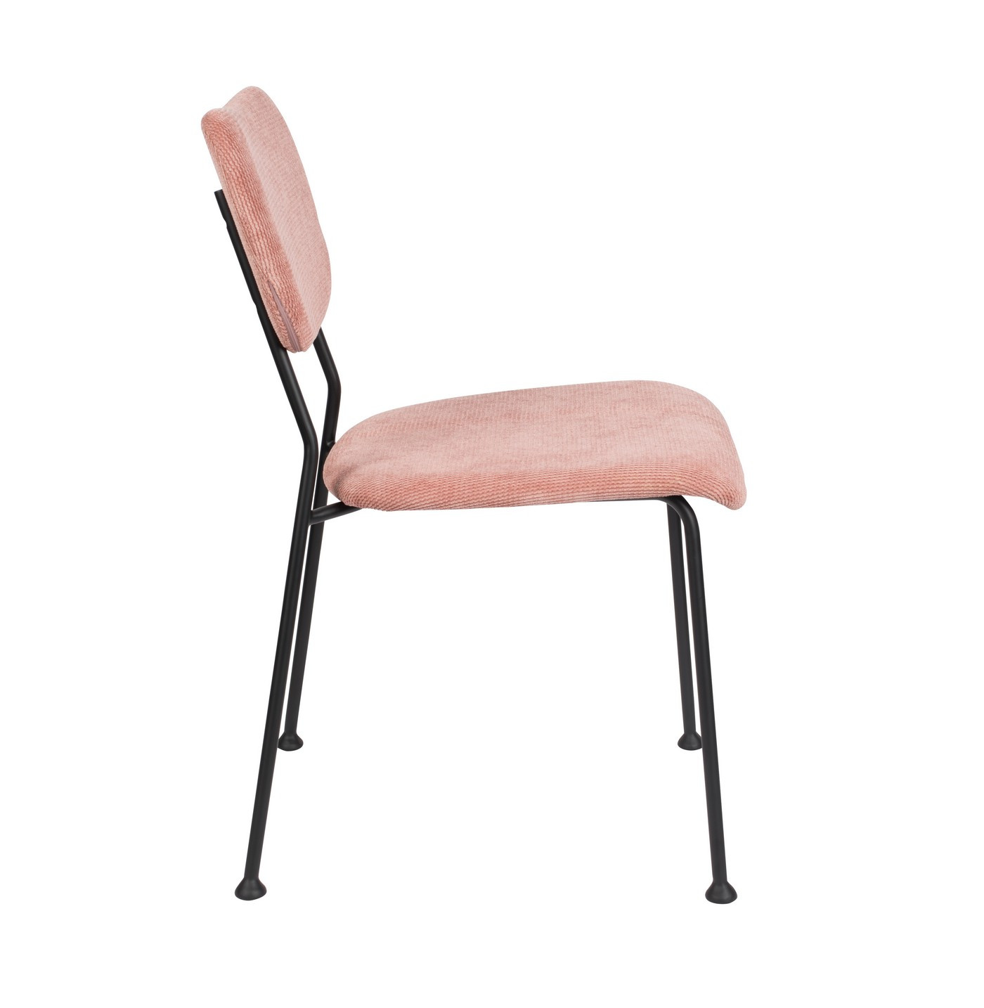 Chaise sixties tissu rose