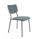 BENSON - Grey blue dining Chair