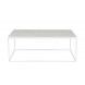 GLAZED - White Low table by Zuiver