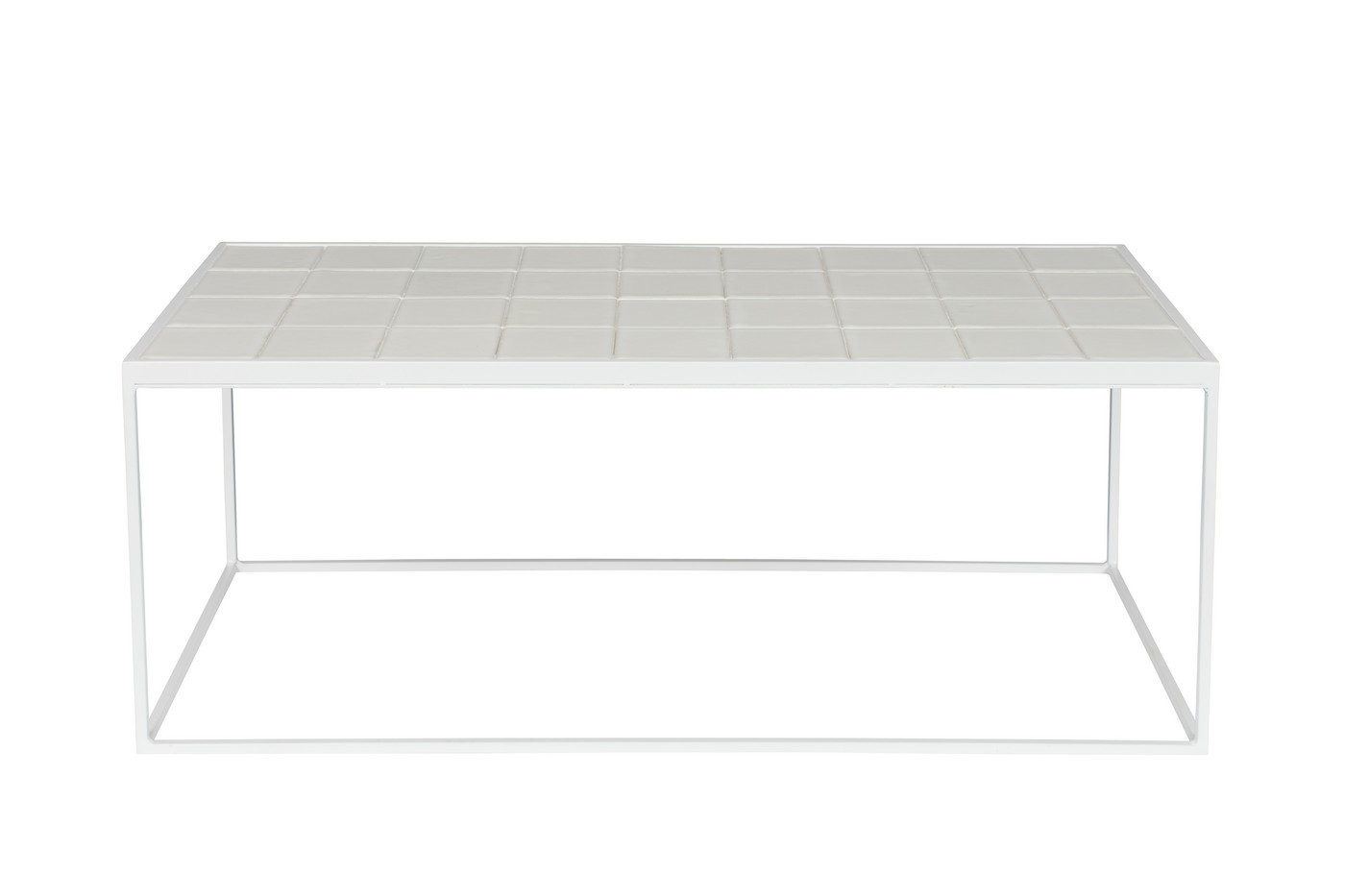 White Low table Glazed Zuiver