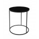 GLAZED - Black Side Table by Zuiver