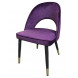 ARDEC - Esszimmerstuhl aus Samt, violett