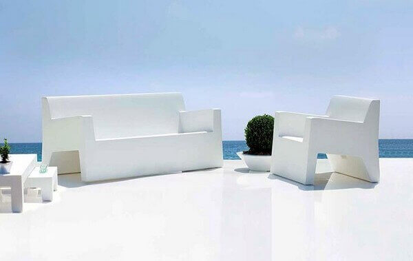 Set garden furniture with cushions Vondom 