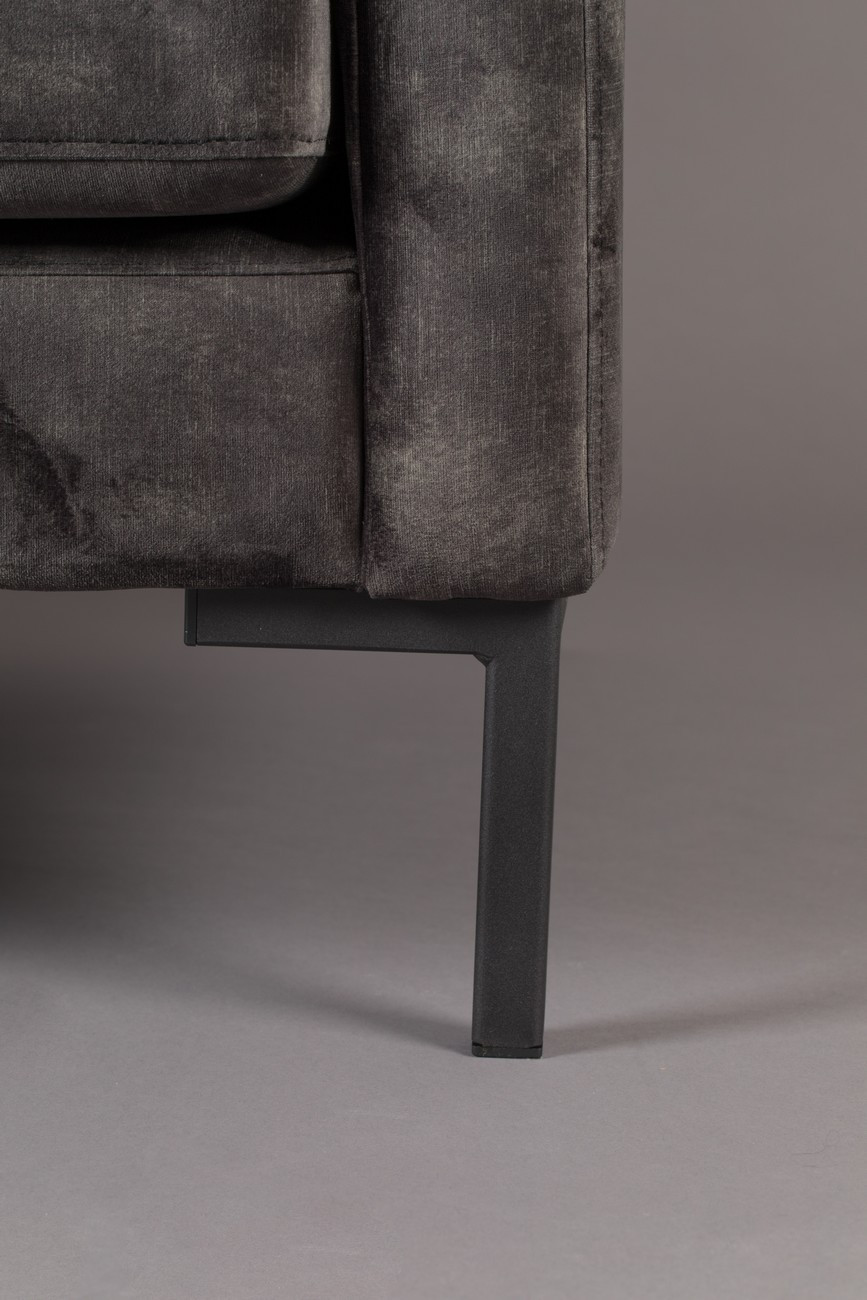 HOUDA - fauteuil Anthracite dutchbone