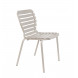 VONDEL - Chaise de jardin en aluminium Argile