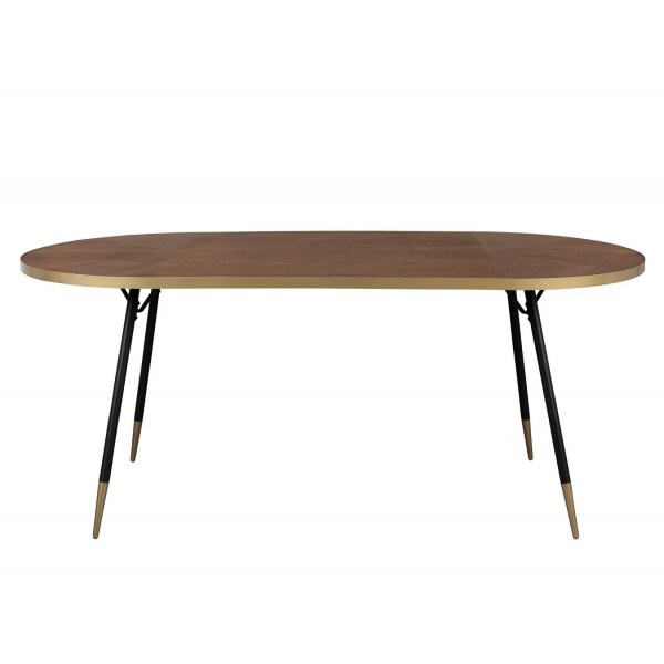 DENISE XL - Oval Dining Table art deco