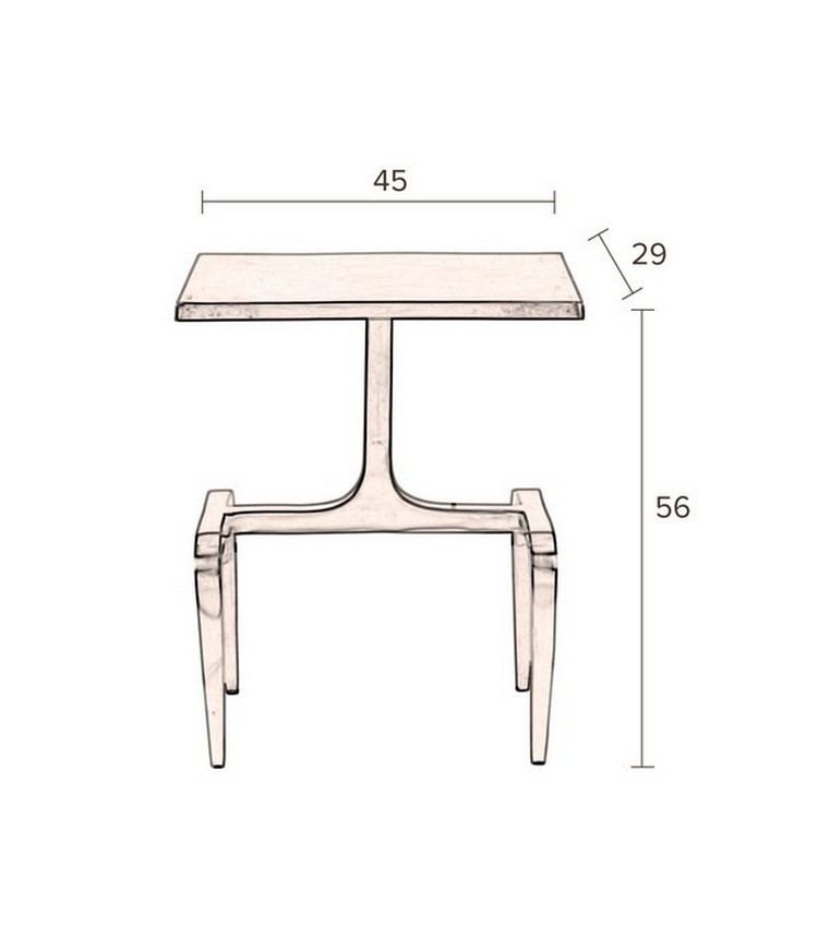 Hips side table Dutchbone