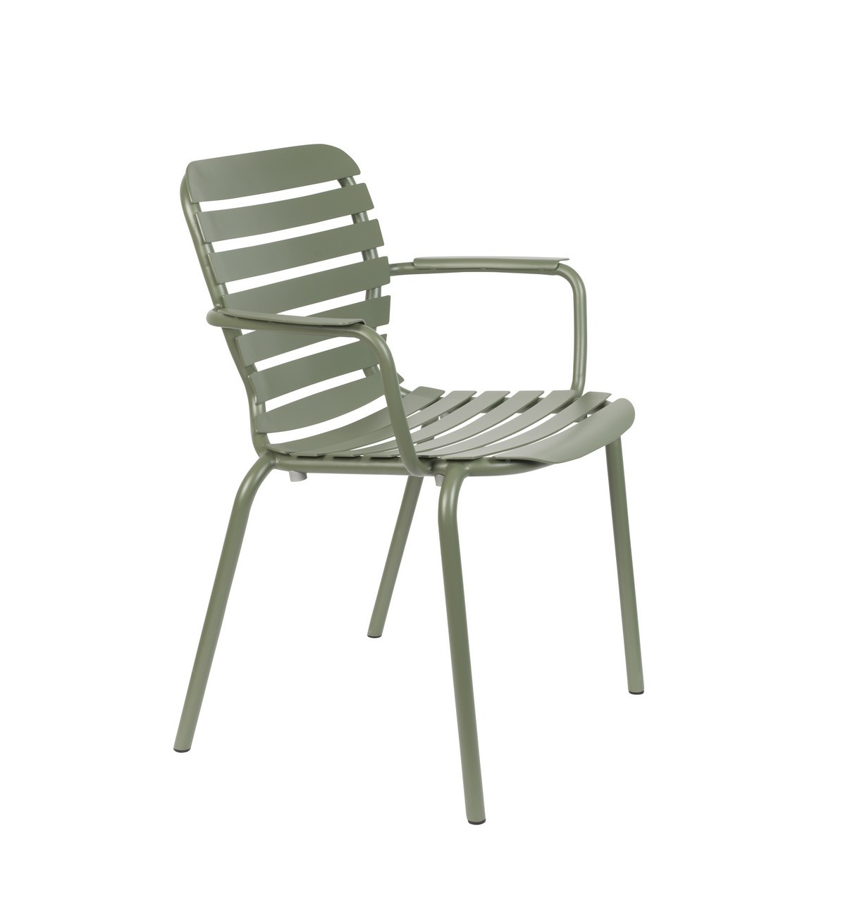 VONDEL - Green amrest chair