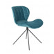 OMG -  Blue velvet design dining chair