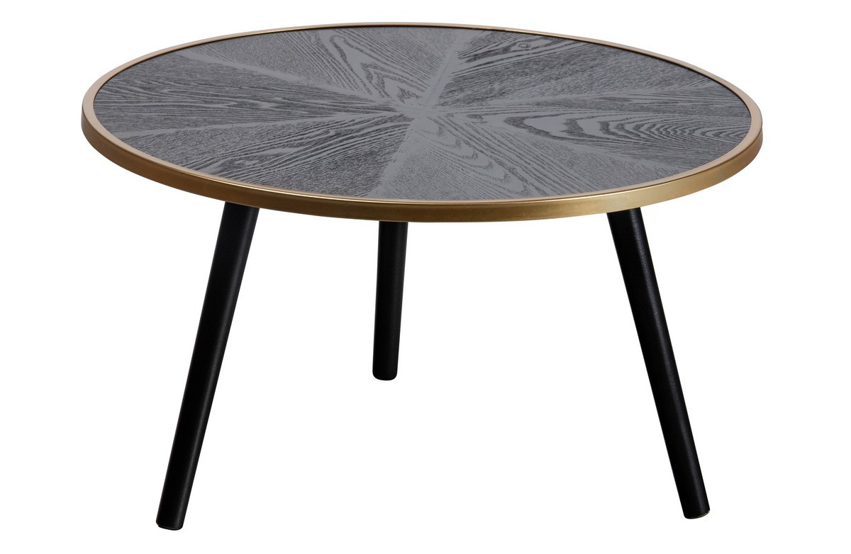 BELLA - Round low black table