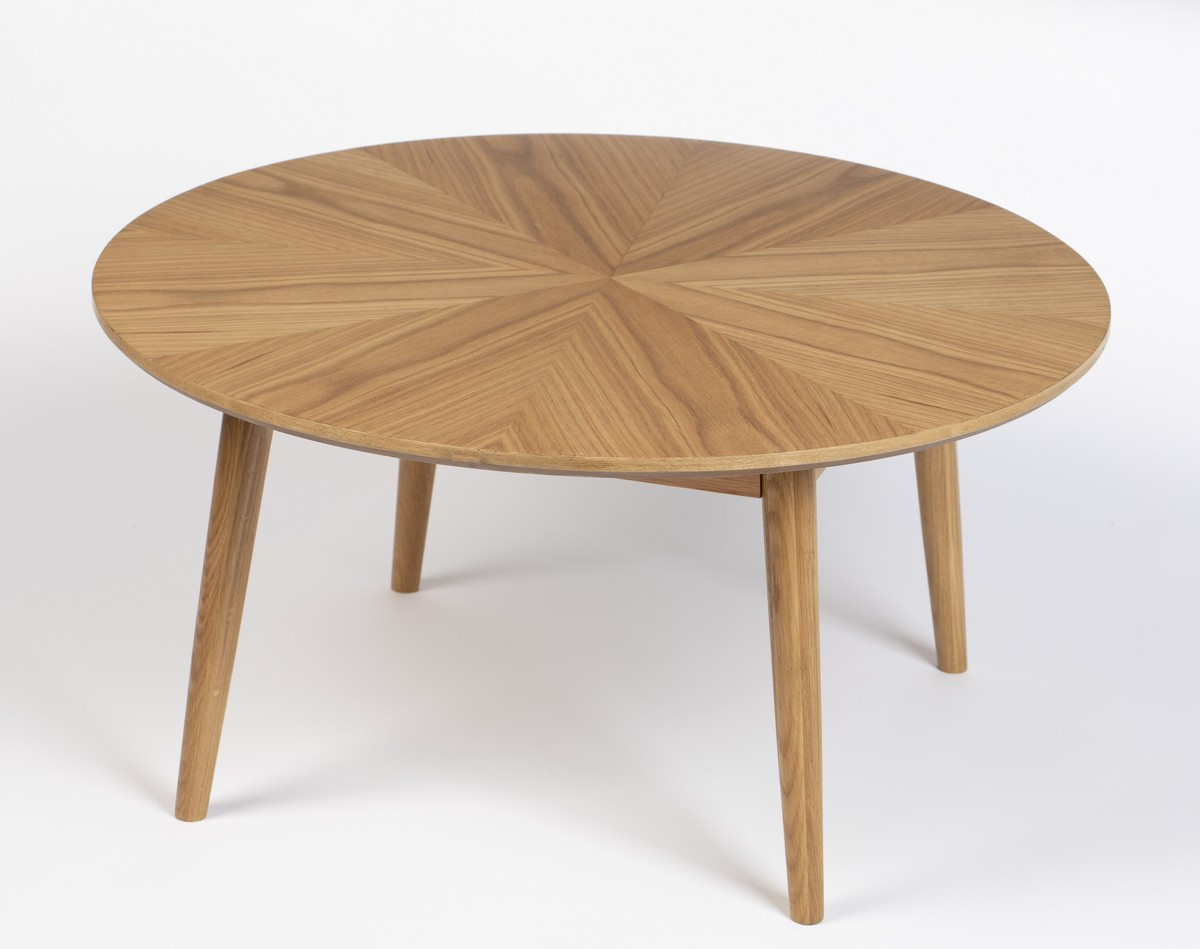 VENISE - Natural wood coffee table