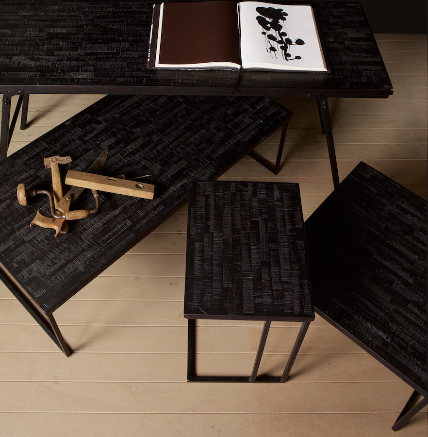 SHARING - Table basse noire