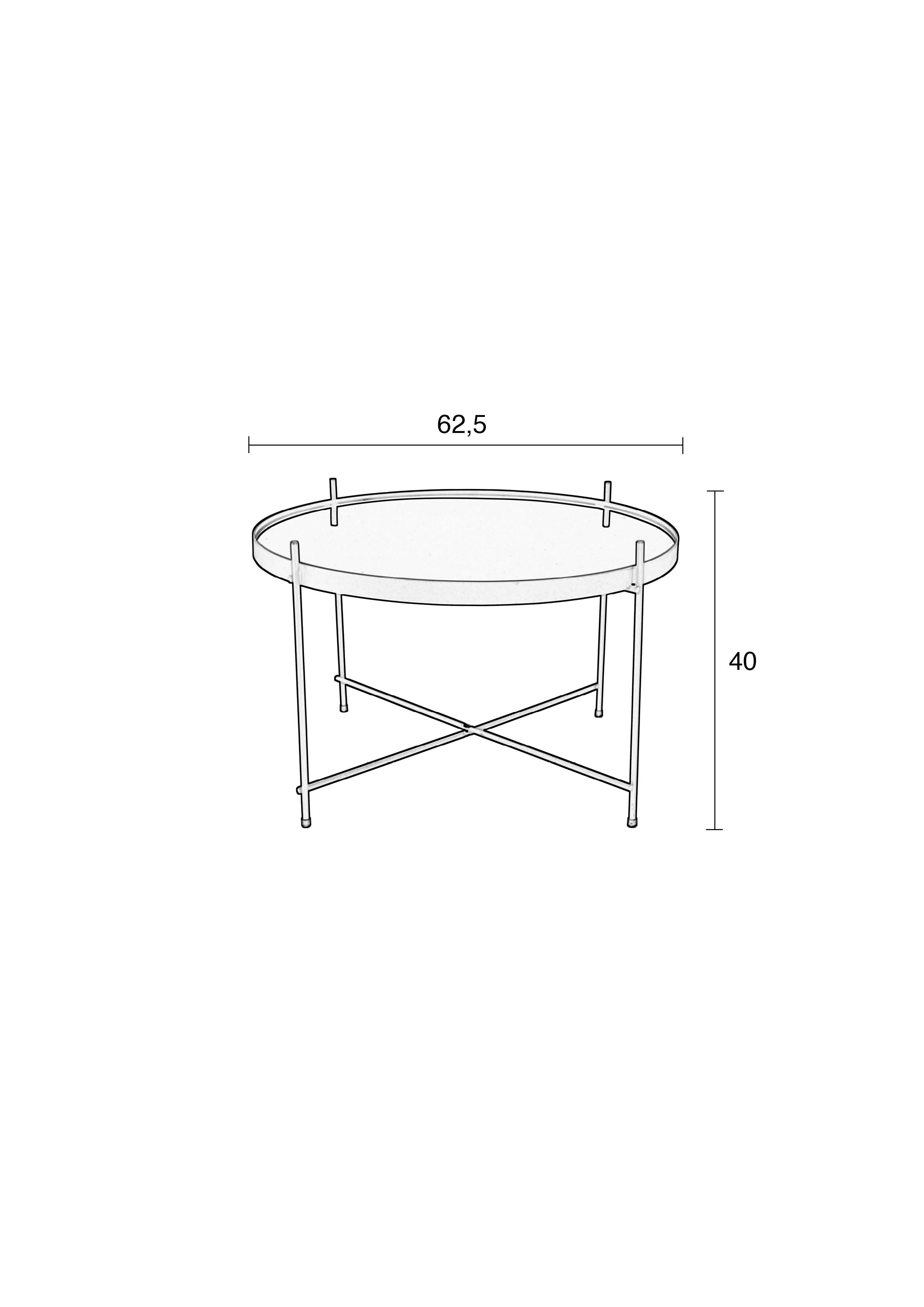 Low Copper table