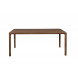 STORM -  Woode dining table Walnut finish L180