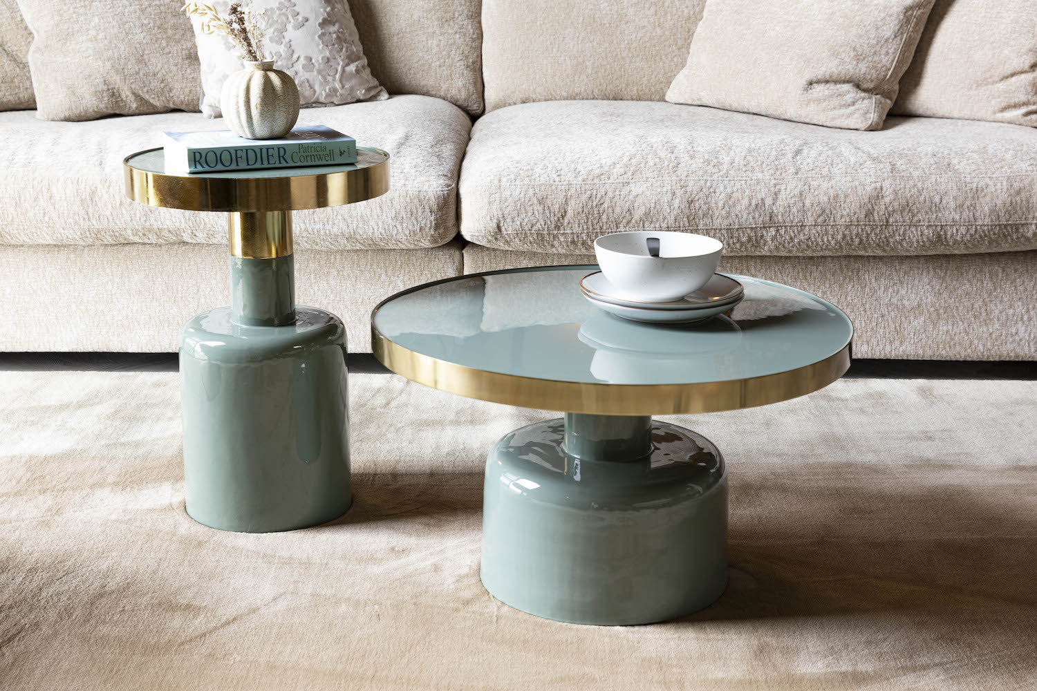 GLAM  - Green coffee Table by Zuiver