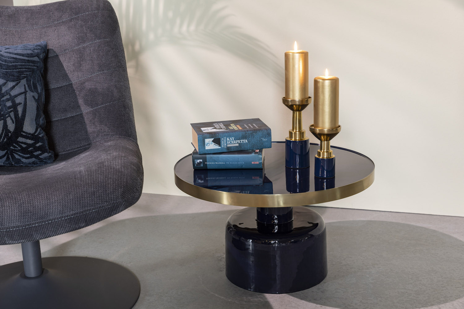 GLAM  - Blue coffee Table by Zuiver