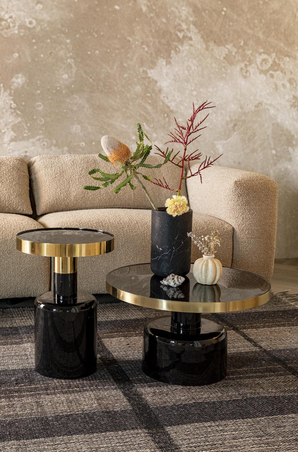 GLAM  - Black coffee Table by Zuiver