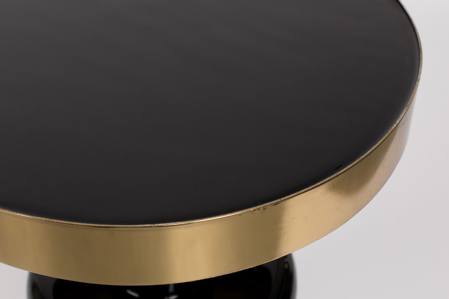 GLAM - Side round table black