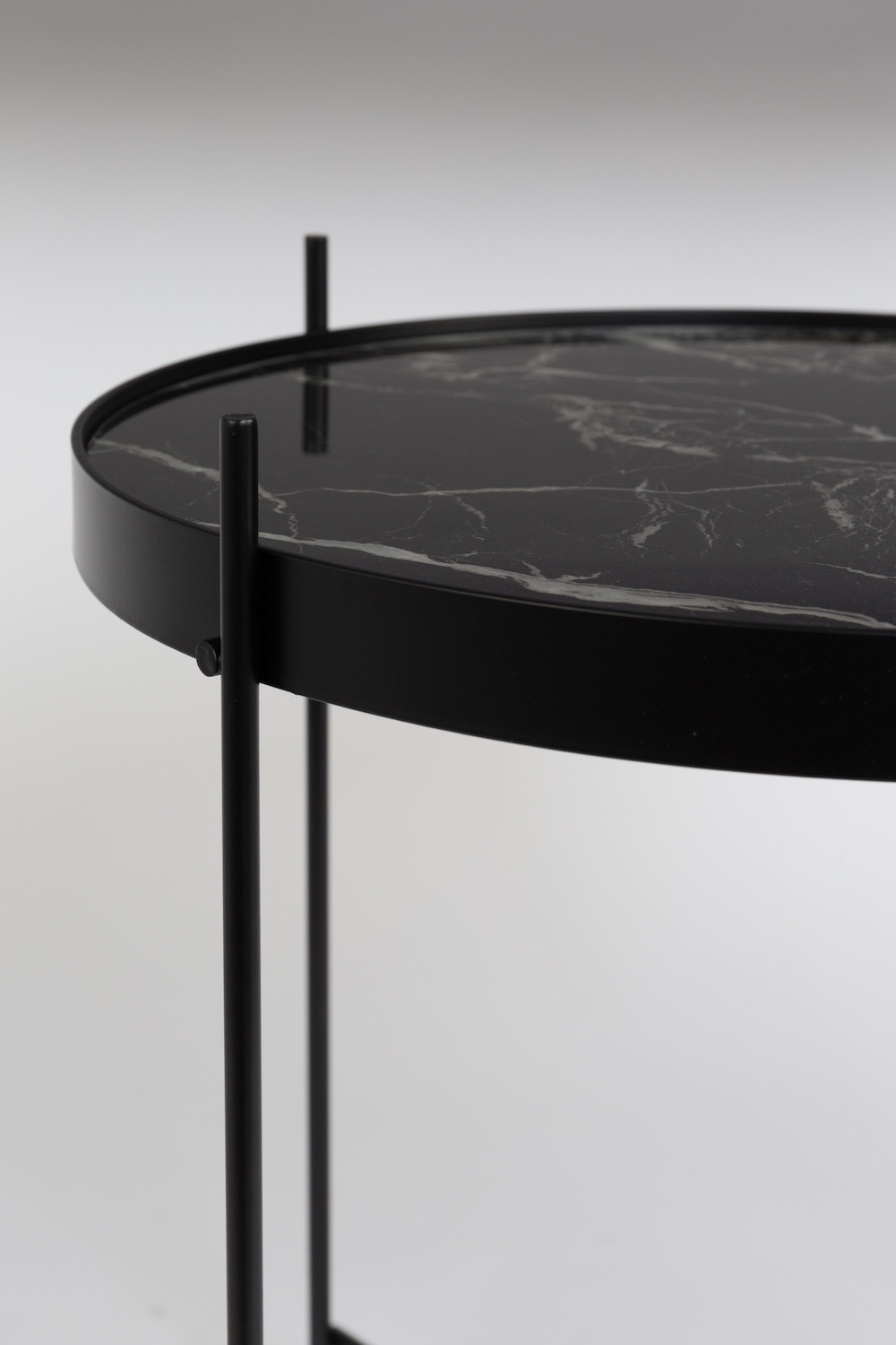 CUPID - Low black marble table Zuiver