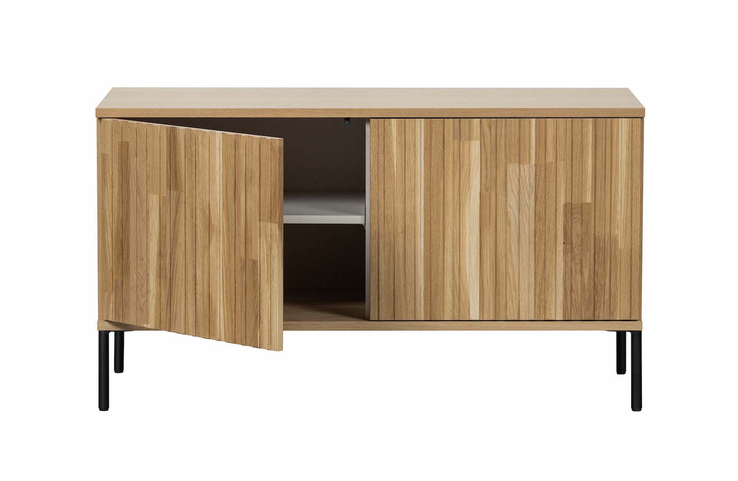 GRAVURE - TV stand in natural oak wood