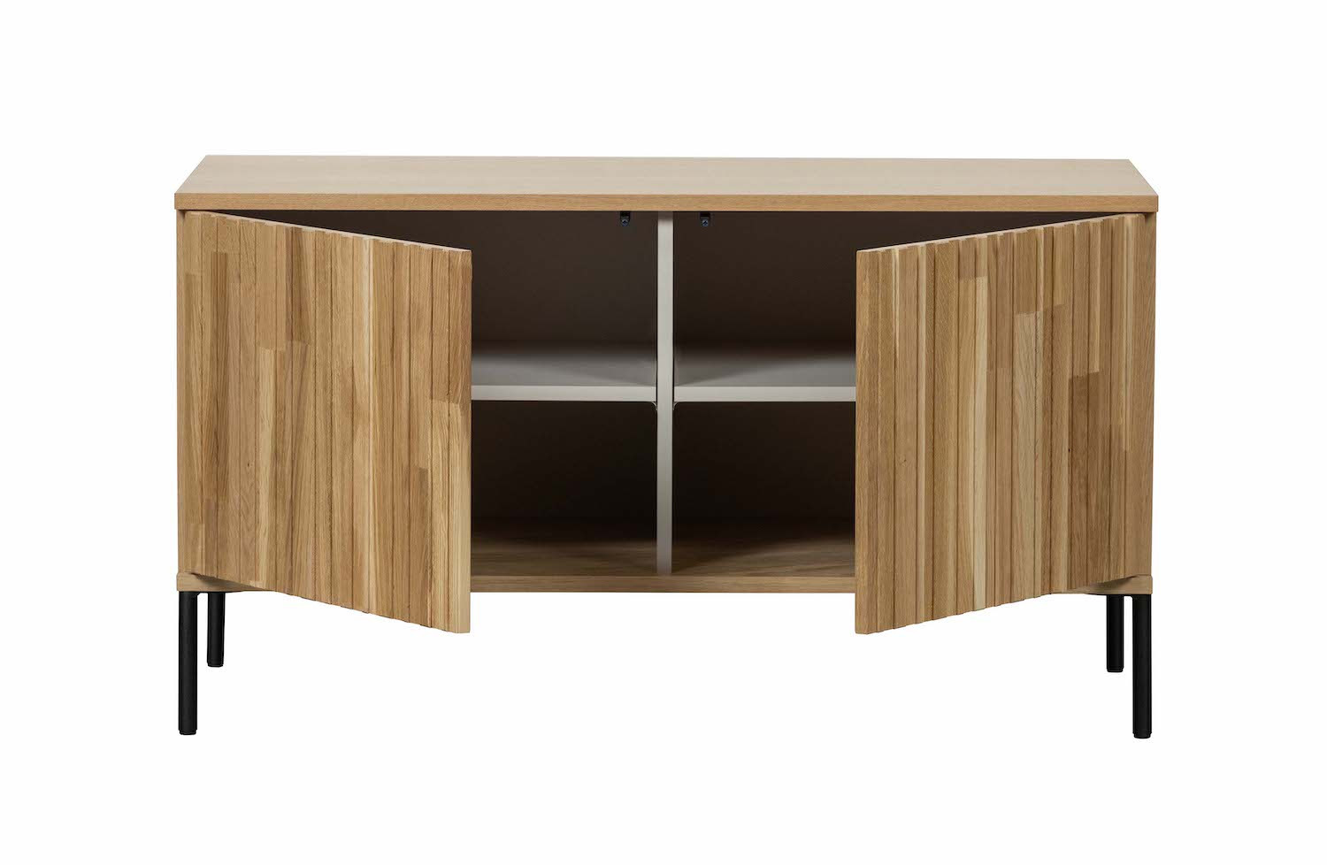 GRAVURE - TV stand in natural oak wood