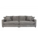 SENSE - 3-Sitzer-Sofa aus grauem Stoff