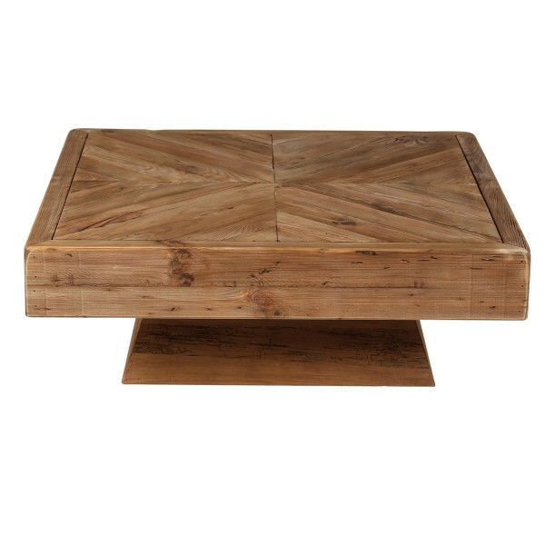 SQUARE - Wood coffee table