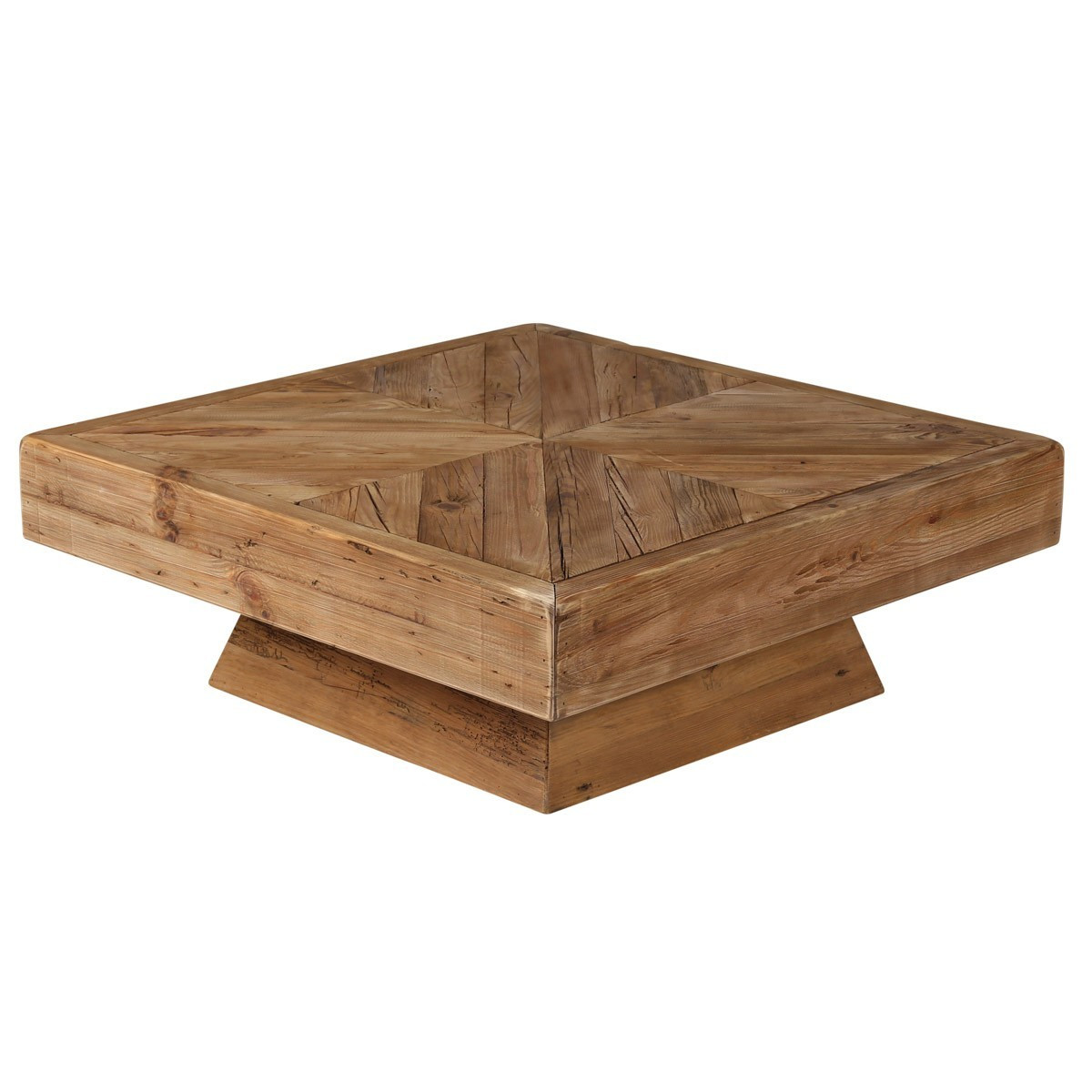 SQUARE - Wood coffee table