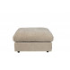 SENSE - Puff de tela beige L 92