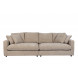 SENSE - 3-Sitzer-Sofa aus beigem Stoff