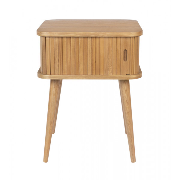 BARBIER -Table d'apoint en bois clair