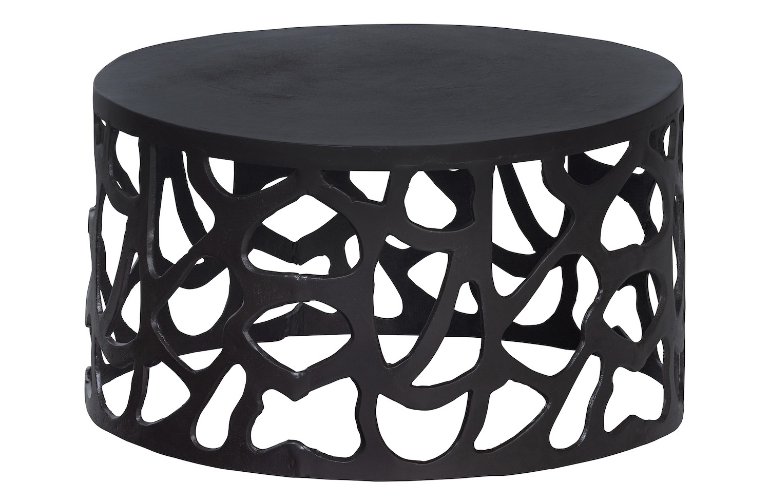 JASPER - Round low black table