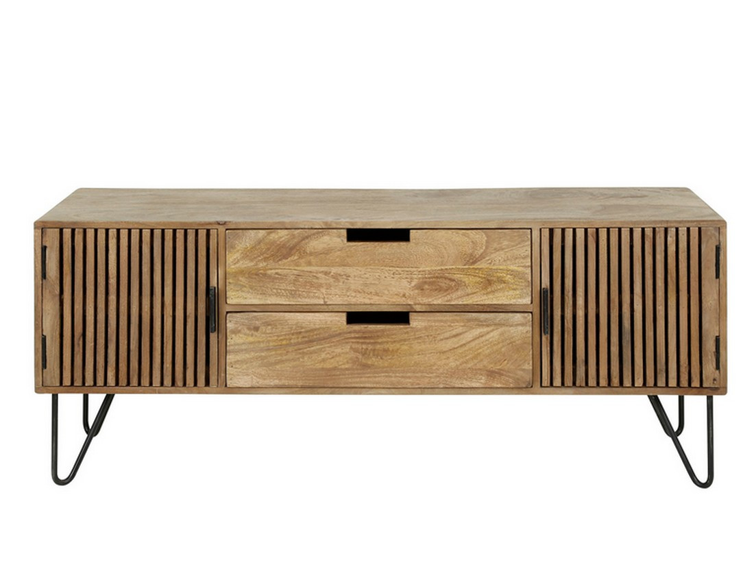 DAKOTA - Mueble de TV de madera L135