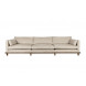 BLOSSOM - 4,5-Sitzer-Sofa aus Samt, beige