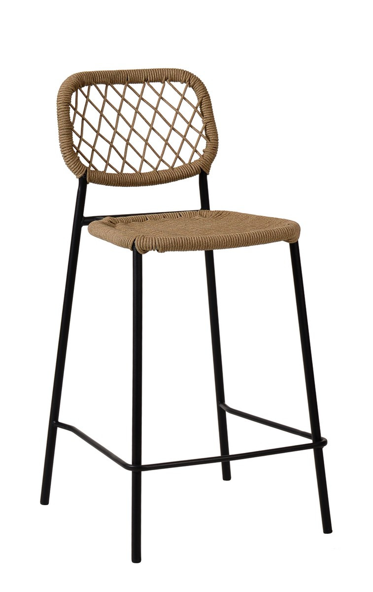 ROPE - Natural rope bar stool