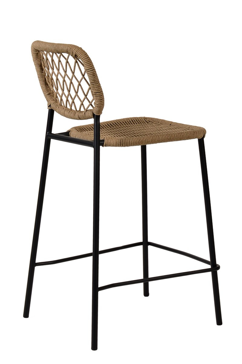 ROPE - Natural rope bar stool