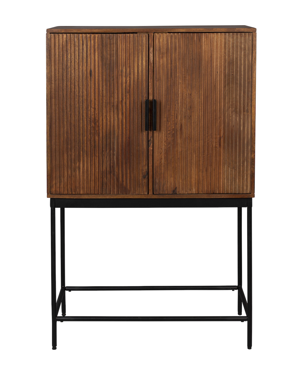 IRON - Wood and metal cabinet H160