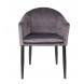 COSY - Grey Velvet dining chair