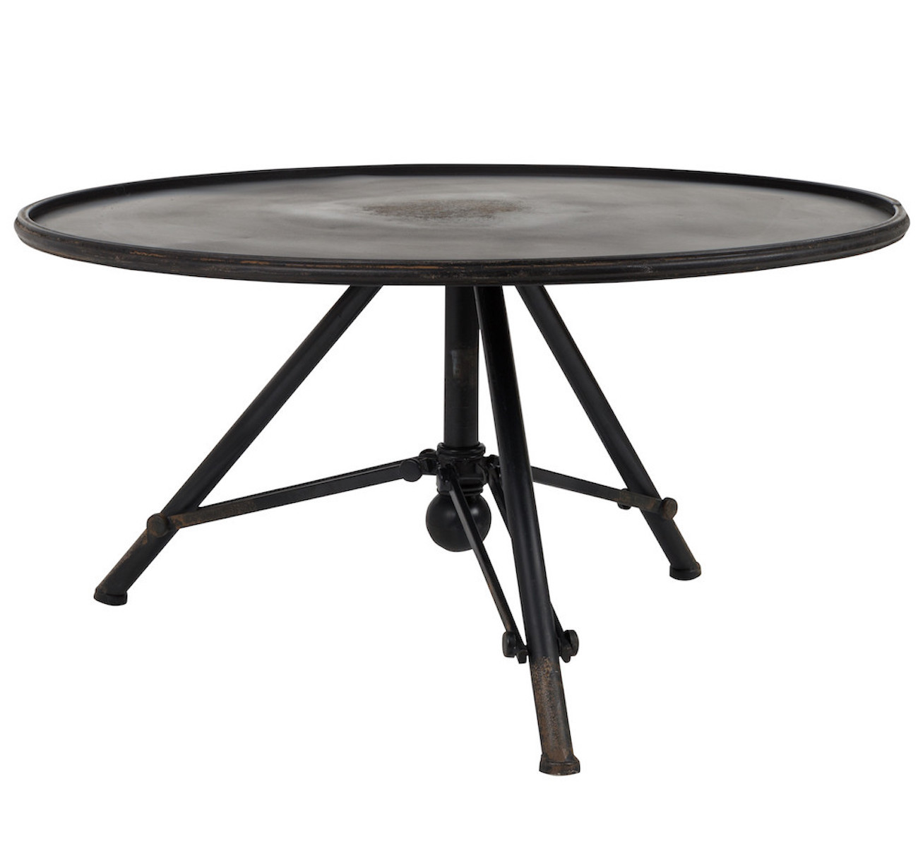 Table basse brok acier dutchbone