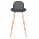 ALBERT KUIP - Scandinavian dark grey bar stool
