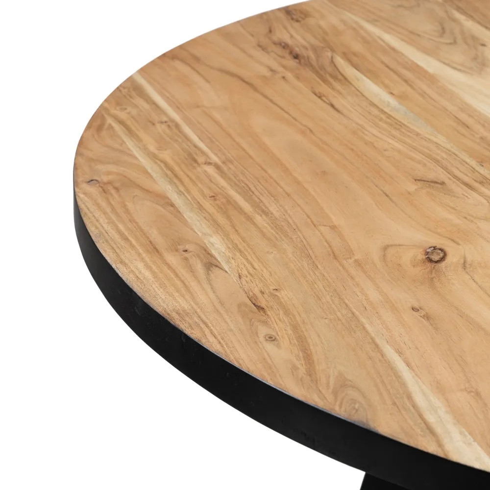 MISSOURI - Round wood table D120