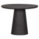 DAMON - Brown dining table D100 cm