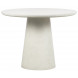 DAMON - White dining table D100 cm