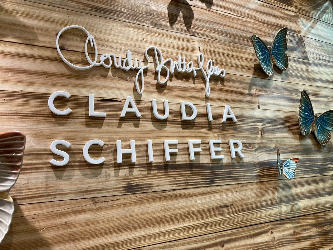 Butterflies by Claudia Schiffer