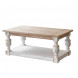 OSCAR - White Wooden Coffee Table L120