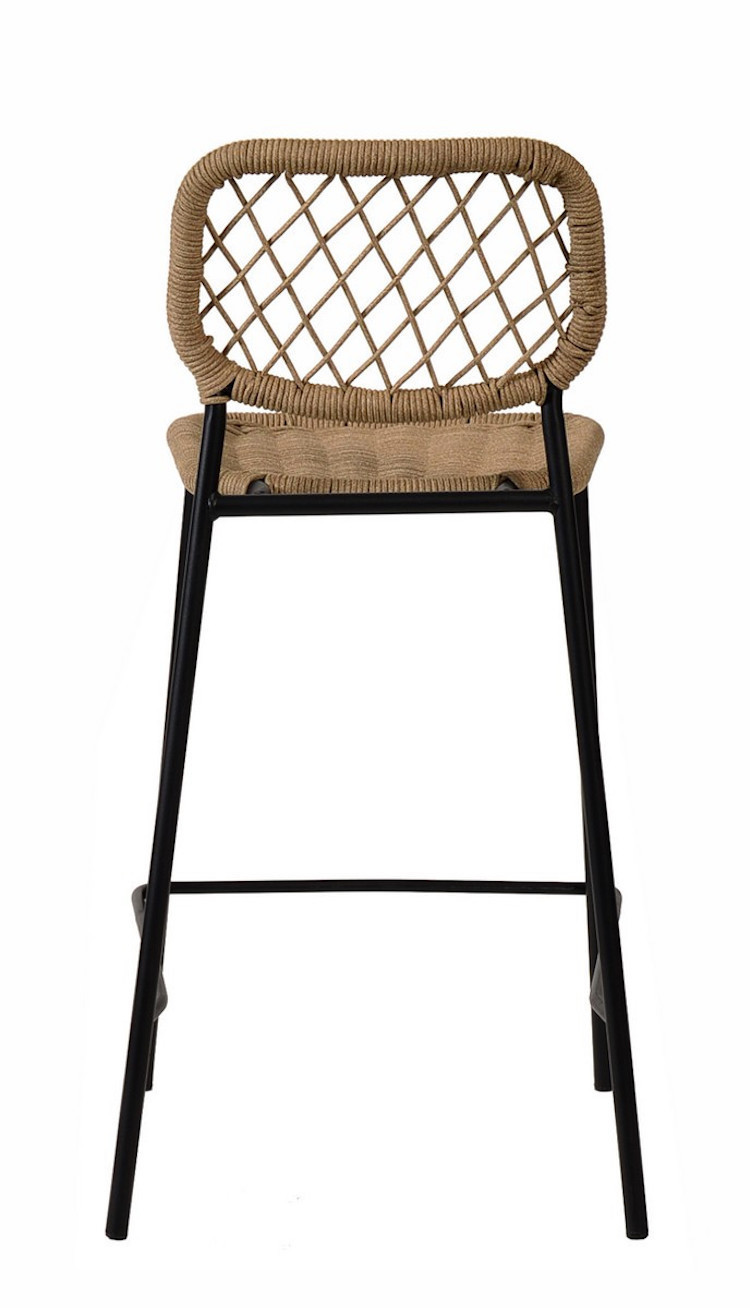 ROPE - Natural rope bar stool