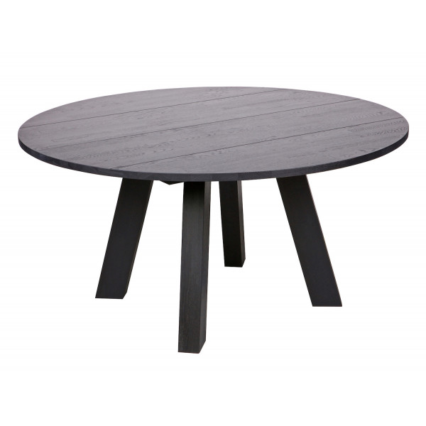 RHONDA  - Round wood table  D 150