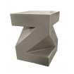 BETON - Grey concrete stool Z