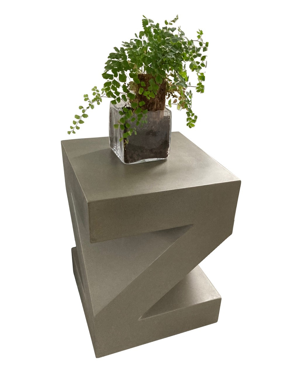 BETON - Grey concrete stool Z