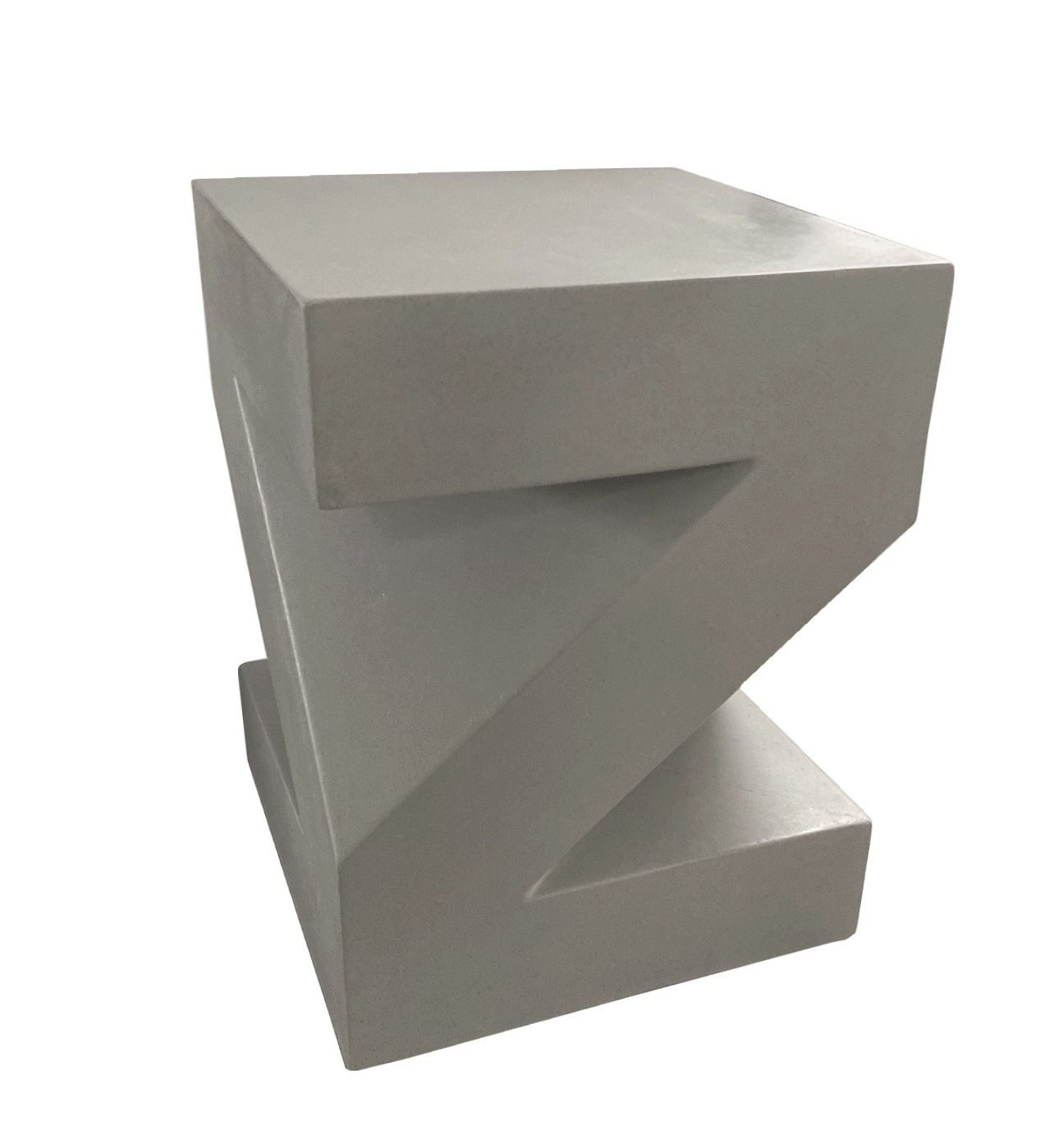 BETON - Grey concrete stool Z